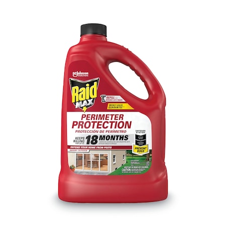 Raid MAX Perimeter Protection, 128 oz Bottle Refill, PK4 PK 620727